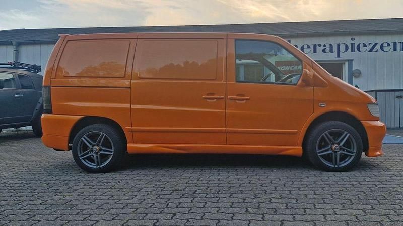 Gebraucht Mercedes Vito 129 PS (94 kW) 1997 Orange Van