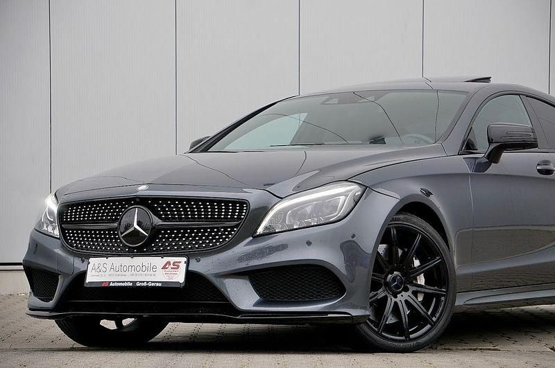 Tenoritgrau metallic Gebraucht 2014 Mercedes CLS500 Limousine | 39.990 € - Bild 1/4