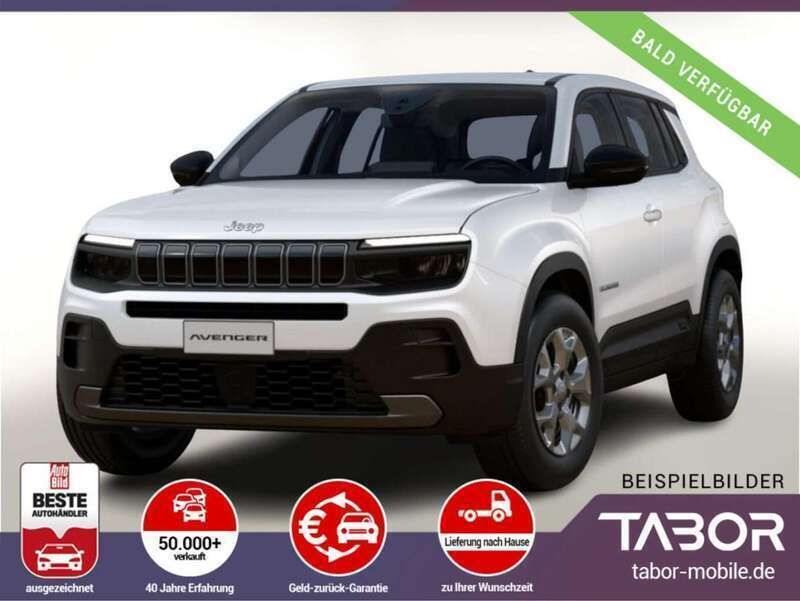 Snow white Neu 2025 Jeep Avenger Longitude SUV | 24.725 € (Superpreis) - Bild 1/4