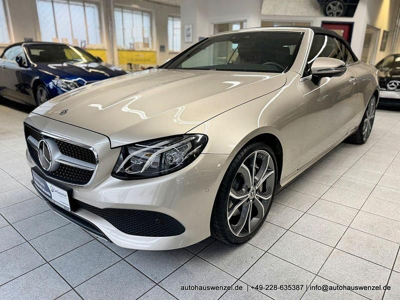 Gebraucht Mercedes E400 333 PS (244 kW) 2018 Aragonitsilber  metalliclack Cabrio
