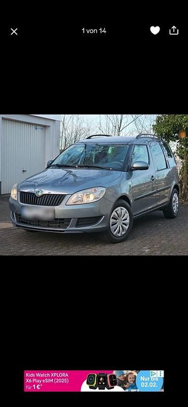 Gebraucht Skoda Roomster 90 PS (66 kW) 2012 Grau Van / Kleinbus
