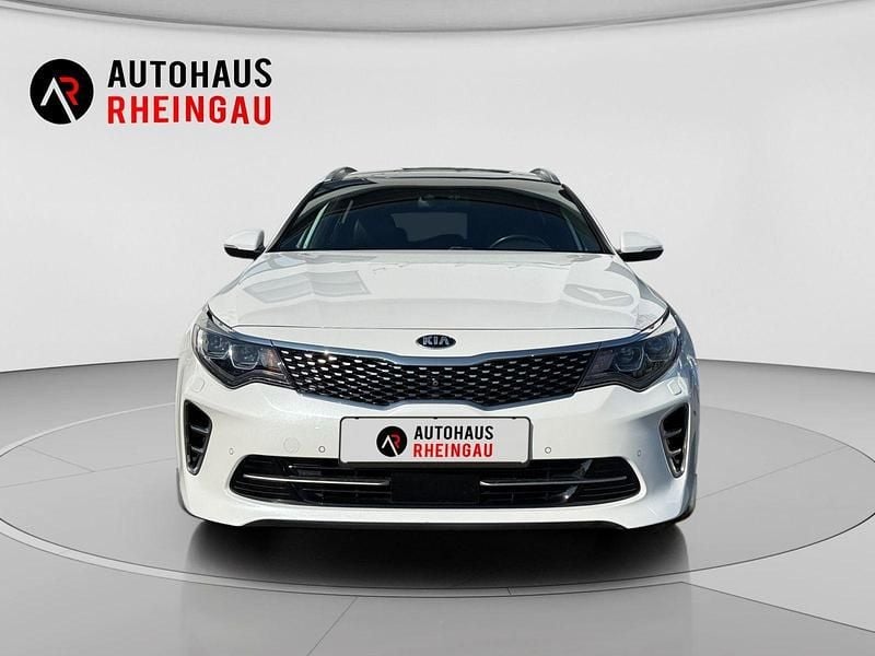 Gebraucht Kia Optima GT 245 PS (180 kW) 2017 (swp) snow white pearl Kombi