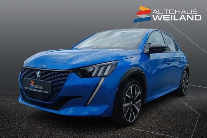 Lackierung vertigoblau Gebraucht 2020 Peugeot e-208 GT Kleinwagen | 17.820 € (Fairer Preis) - Bild 1/3
