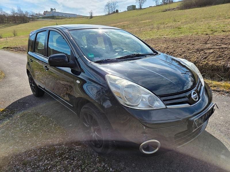 Gebraucht Nissan Note I-Way 88 PS (64 kW) 2013 Schwarz Kleinwagen