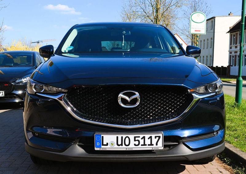 Gebraucht Mazda CX-5 Exclusive-Line 175 PS (128 kW) 2018 Blau SUV