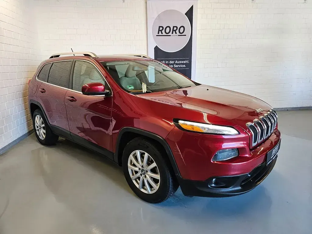 Brugt Jeep Cherokee 186 HK (136 kW) 2015 Rød SUV