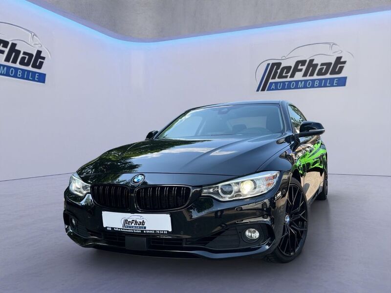 Schwarz Gebraucht 2015 BMW 420 M Sport Coupé | 14.900 € (Guter Preis) - Bild 1/4