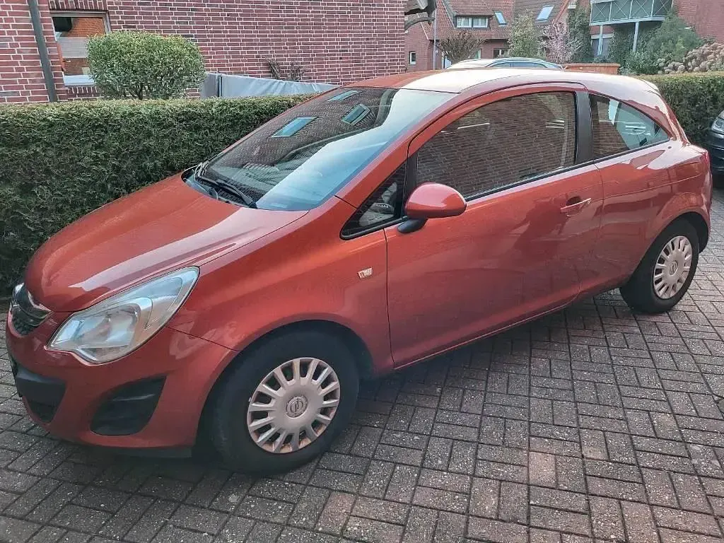 Gebraucht Opel Corsa Eco 85 PS (62 kW) 2012 Rot Kleinwagen