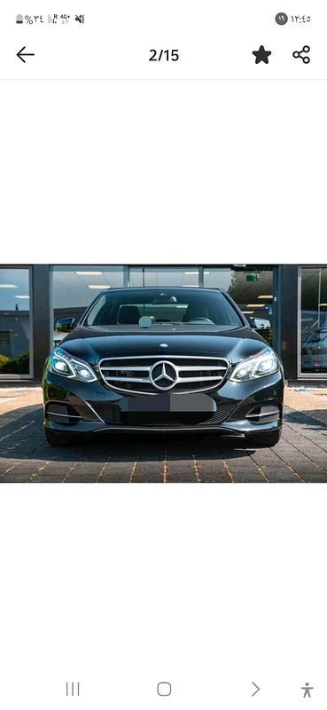 Gebraucht Mercedes E220 170 PS (125 kW) 2015 Schwarz Limousine