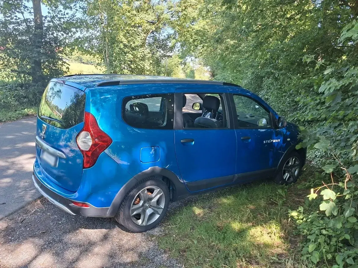 Gebraucht Dacia Lodgy Stepway 107 PS (78 kW) 2019 Blau Van / Kleinbus