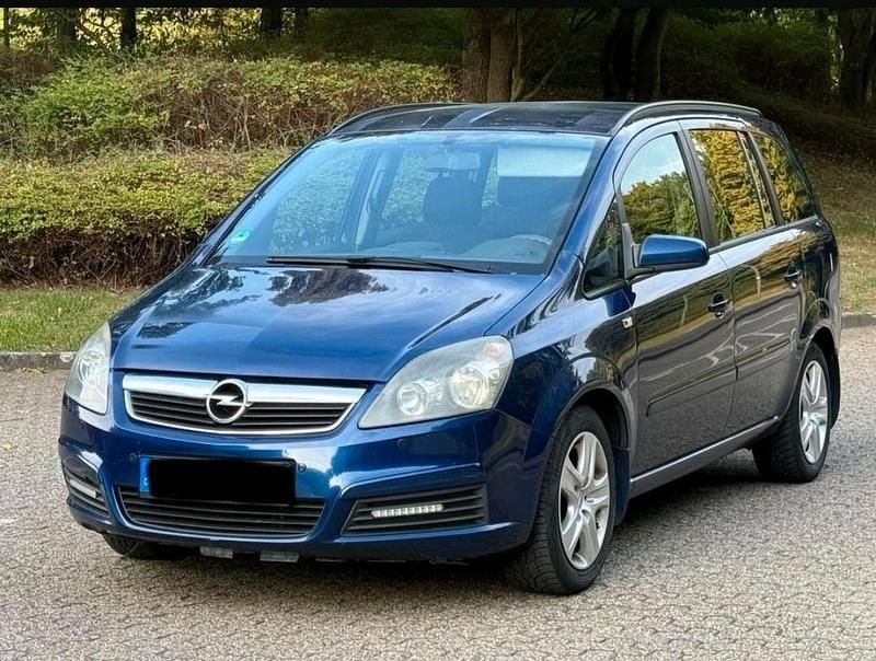 Blau Gebraucht 2008 Opel Zafira Van / Kleinbus | 2.400 € (Fairer Preis) - Bild 1/4