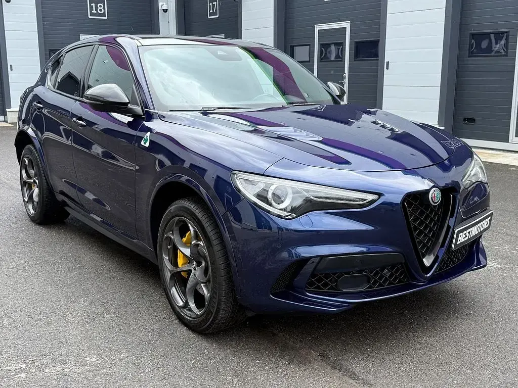 Gebraucht Alfa Romeo Stelvio Quadrifoglio 510 PS (375 kW) 2020 Blau SUV