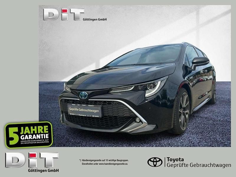 Mystikschwarz metallic Gebraucht 2020 Toyota Corolla Lounge Kombi | 20.990 € (Fairer Preis) - Bild 1/4
