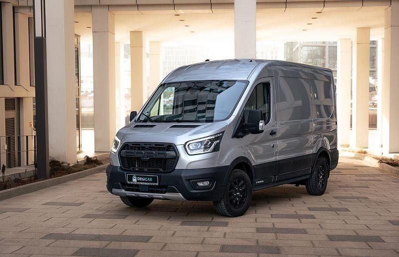 Gebraucht Ford Transit 170 PS (125 kW) 2023 Grau Van / Kleinbus