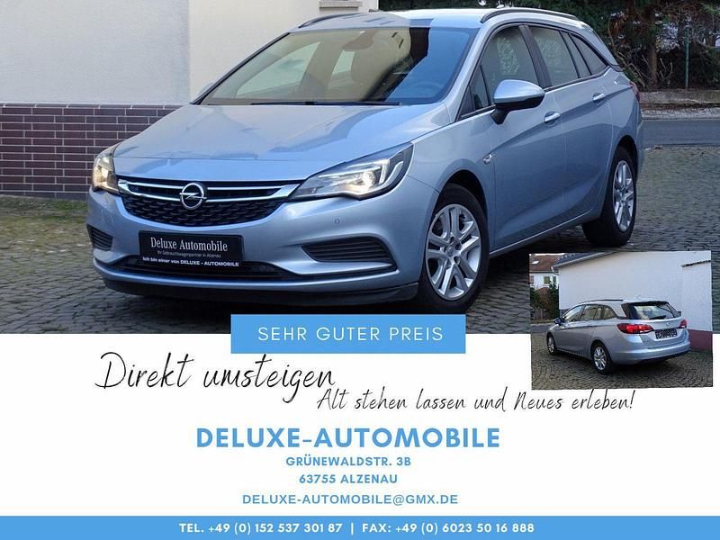 Gebraucht Opel Astra Business 110 PS (80 kW) 2017 Blau Kombi