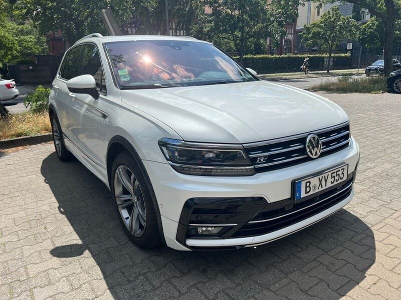 Weiß Gebraucht 2019 VW Tiguan R-line SUV | 21.800 € (Guter Preis) - Bild 1/4