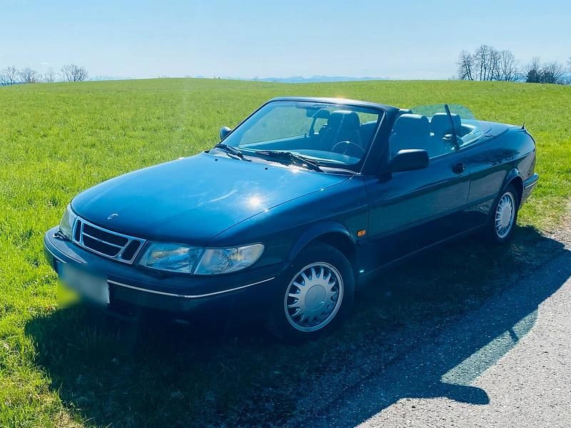 Blau Gebraucht 1997 Saab 900 Cabriolet Cabrio | 5.999 € - Bild 1/4