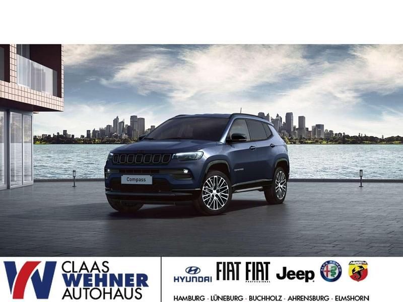 Blue shade metallic clear coat Neu 2025 Jeep Compass Summit SUV | 33.990 € (Superpreis) - Bild 1/3