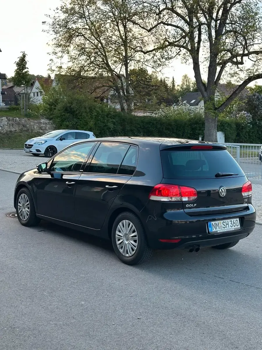 Usata VW Golf VI 122 CV (89 kW) 2011 Nero Utilitaria