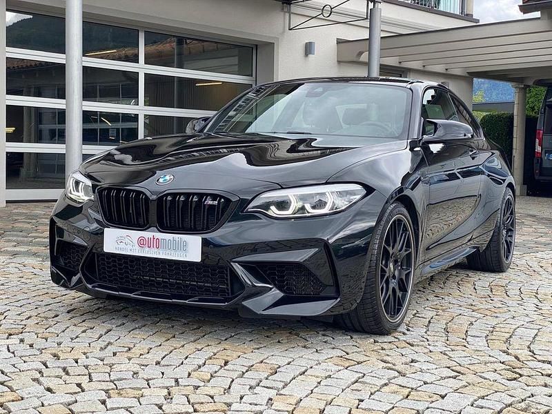Black sapphire Gebraucht 2020 BMW M2 Competition Edition Coupé | 46.850 € (Superpreis) - Bild 1/4