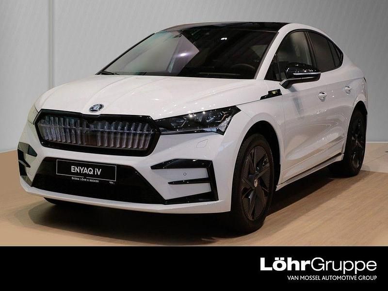 Gebraucht Skoda Enyaq iV RS 219 kW (299 PS) 2023 Moonweiss perleffekt SUV