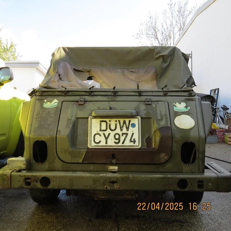 Grün Gebraucht 1978 VW 181 SUV | 5.181 € - Bild 1/4