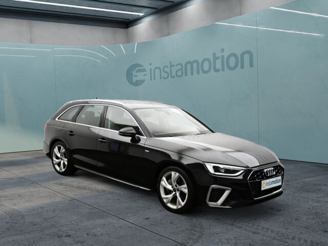 Schwarz Gebraucht 2022 Audi A4 S-Line Kombi | 33.250 € (Fairer Preis) - Bild 1/2