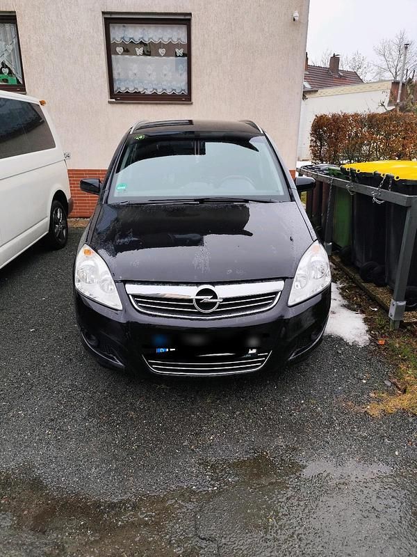 Gebraucht Opel Zafira 115 PS (84 kW) 2009 Schwarz Van / Kleinbus