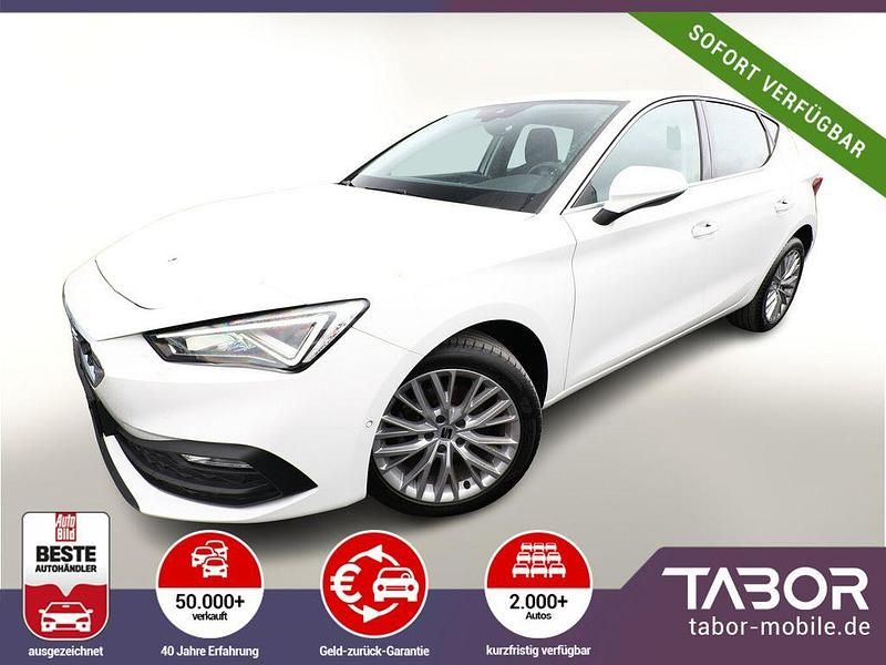 Weiß Gebraucht 2021 Seat Leon Limousine | 18.288 € (Guter Preis) - Bild 1/4