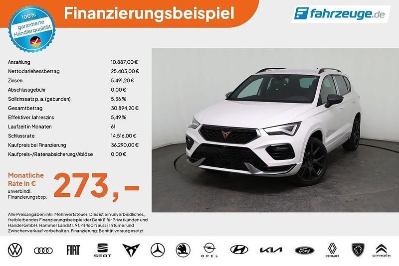 Neu Cupra Ateca 150 PS (110 kW) 2026 Weiß SUV