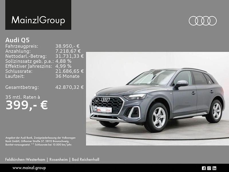 Gebraucht Audi Q5 S-Line 204 PS (150 kW) 2023 Daytonagrau perleffekt (metallic) SUV