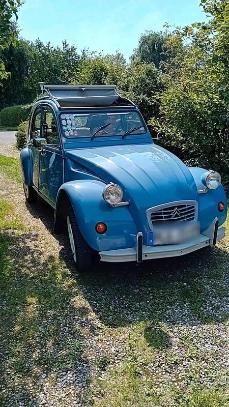 Blau Gebraucht 1989 Citroën 2CV Limousine | 8.000 € - Bild 1/4