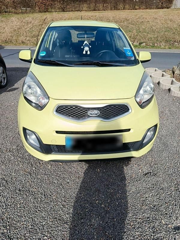 Gebraucht Kia Picanto Attract 69 PS (50 kW) 2012 Grün Kleinwagen