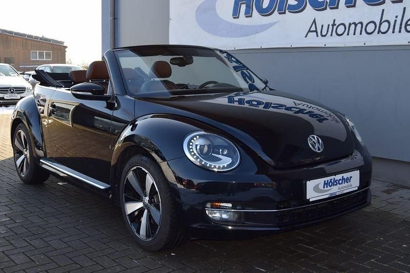 Schwarz Gebraucht 2014 VW Beetle Exclusive Cabrio | 18.950 € (Fairer Preis) - Bild 1/4