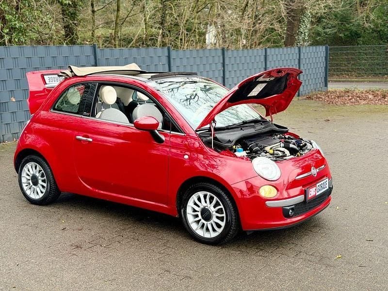 Gebraucht Fiat 500C Lounge 95 PS (69 kW) 2014 Rot Cabrio