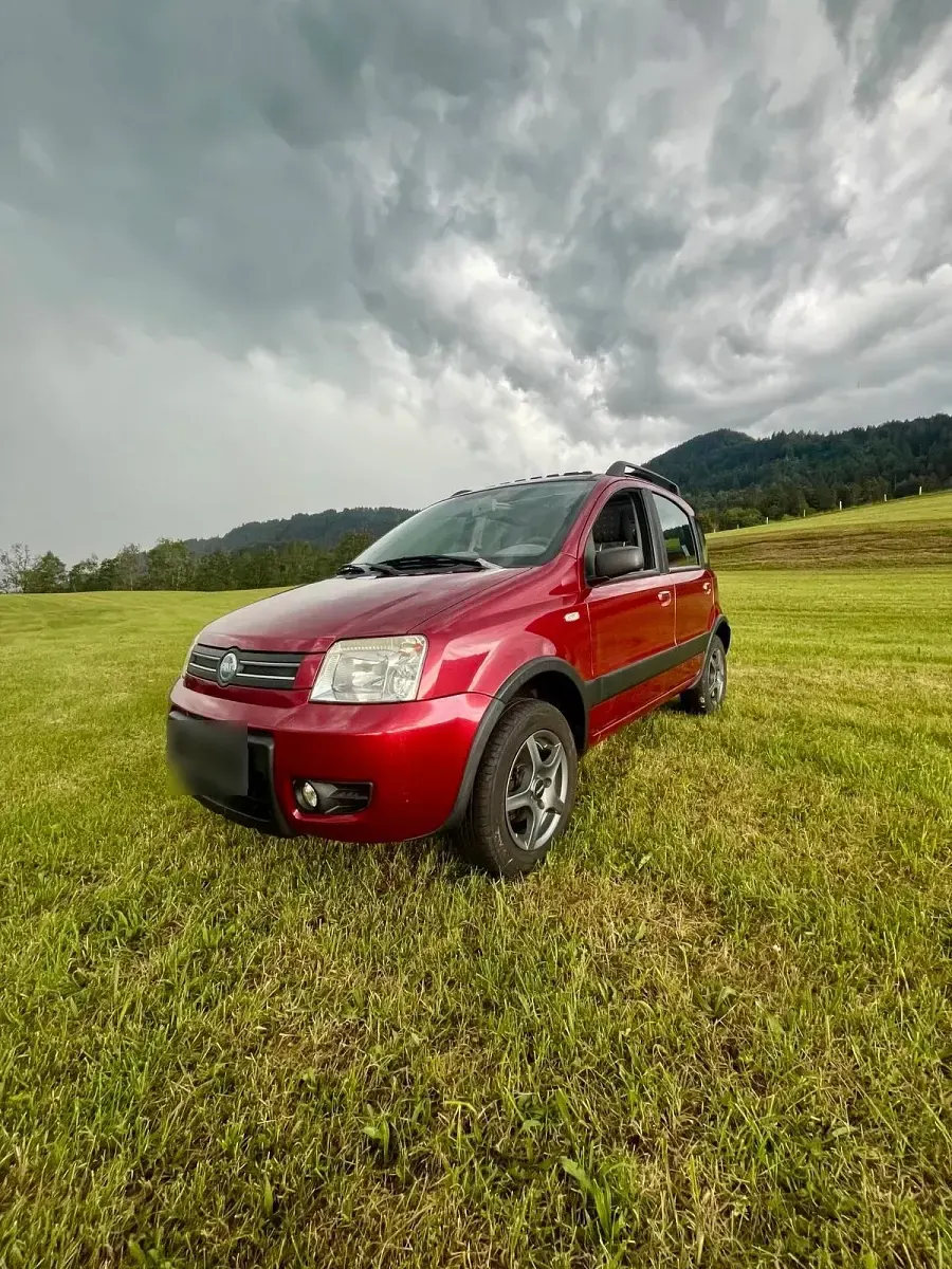 Gebraucht Fiat Panda 4x4 Climbing 60 PS (44 kW) 2005 Rot Kleinwagen