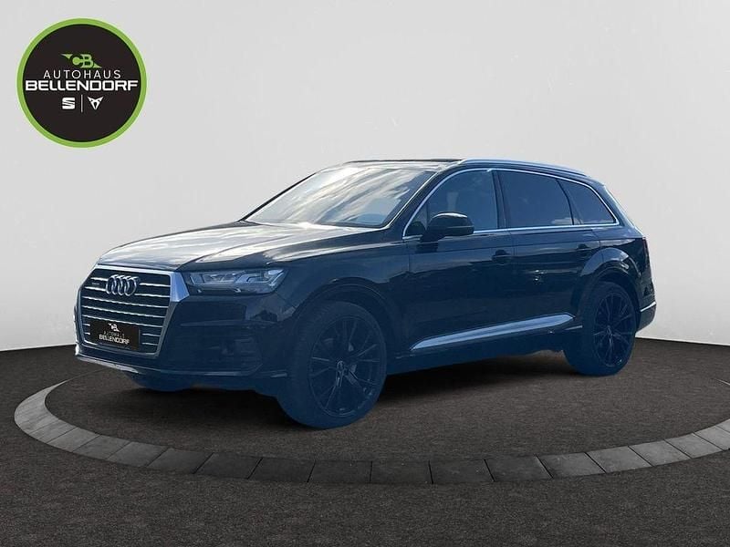 Schwarz Gebraucht 2019 Audi Q7 S-Line SUV | 45.740 € (Fairer Preis) - Bild 1/4