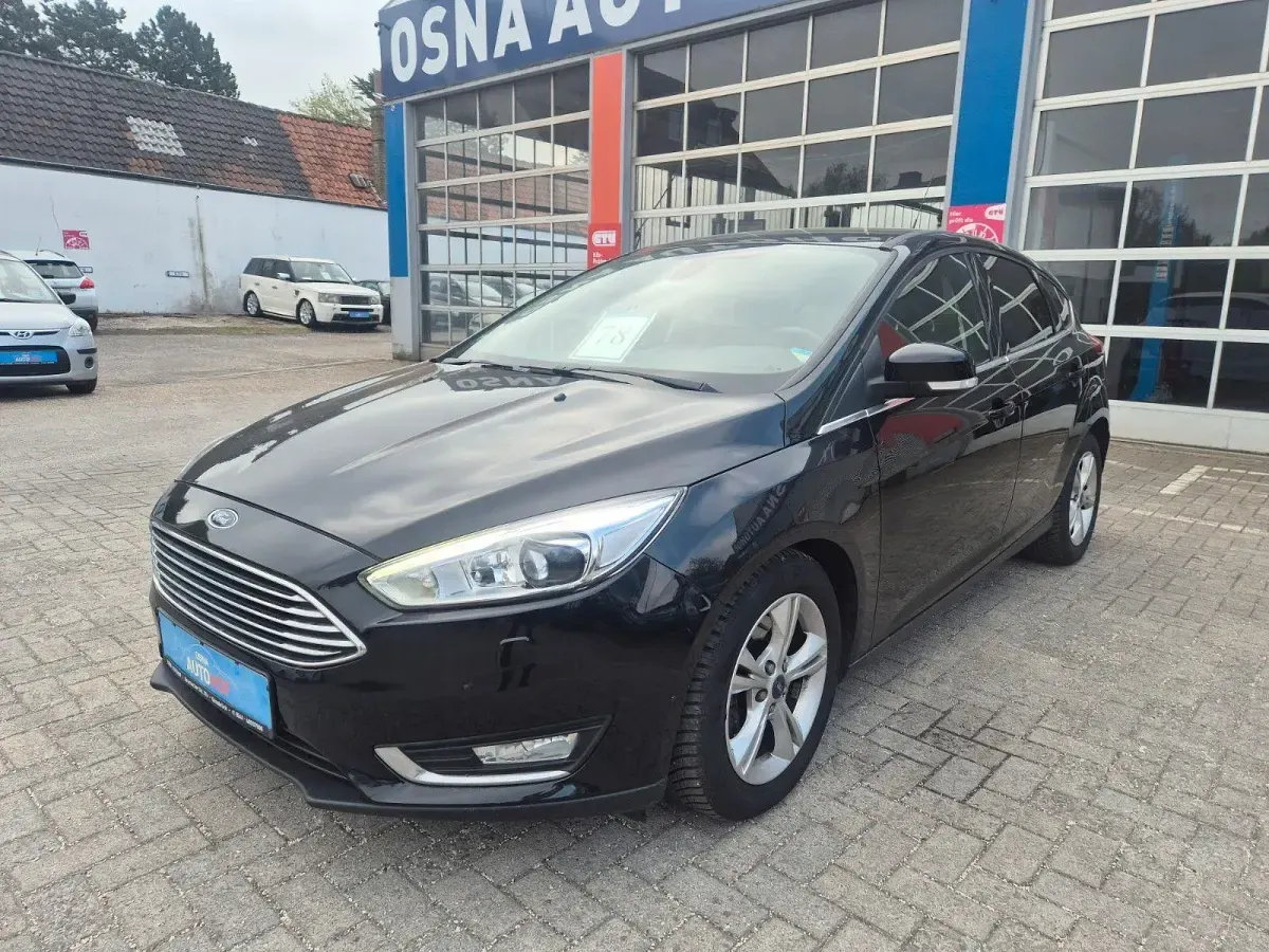 Brugt Ford Focus Titanium 150 HK (110 kW) 2016 Sort Sedan