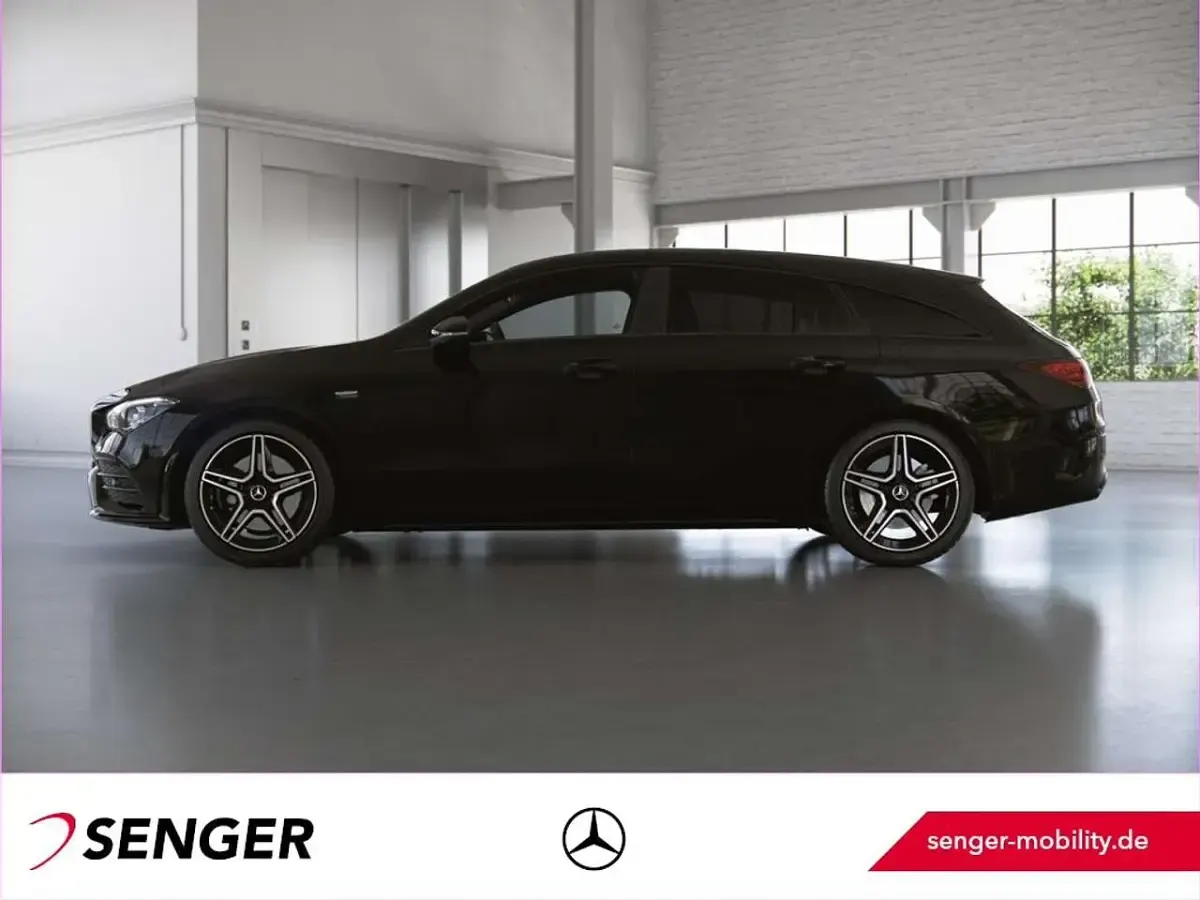 Gebraucht Mercedes CLA250e AMG 218 PS (160 kW) 2021 Nachtschwarz uni Coupé