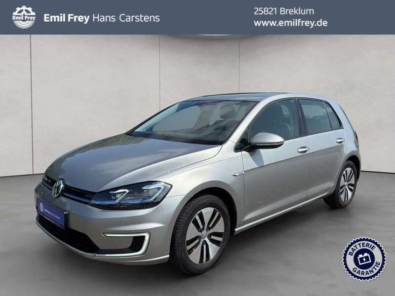 Silber Gebraucht 2018 VW e-Golf Kleinwagen | 13.980 € (Fairer Preis) - Bild 1/3