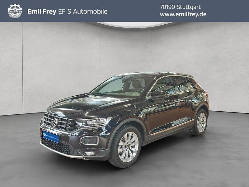 Schwarz Gebraucht 2021 VW T-Roc Sport SUV | 22.890 € (Fairer Preis) - Bild 1/4