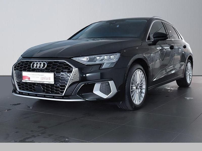 Schwarz Gebraucht 2024 Audi A3 Sportback Advanced Plus Limousine | 31.480 € (Guter Preis) - Bild 1/4