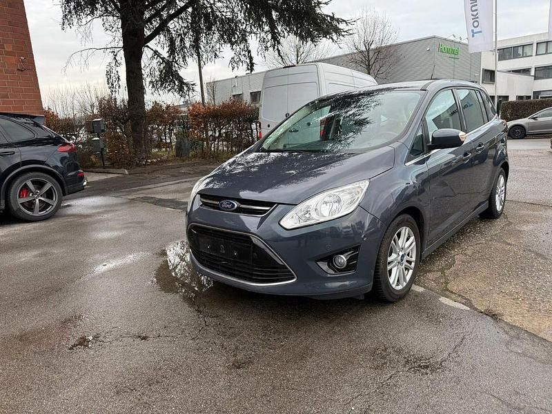 Schwarz Gebraucht 2014 Ford Grand C-Max Titanium Van / Kleinbus | 6.199 € (Guter Preis) - Bild 1/4