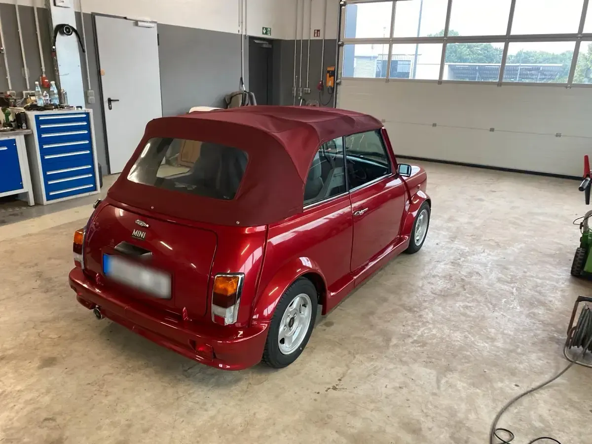 Second-hand Rover Mini 63 CP (46 kW) 1995 Roșu Cabrio