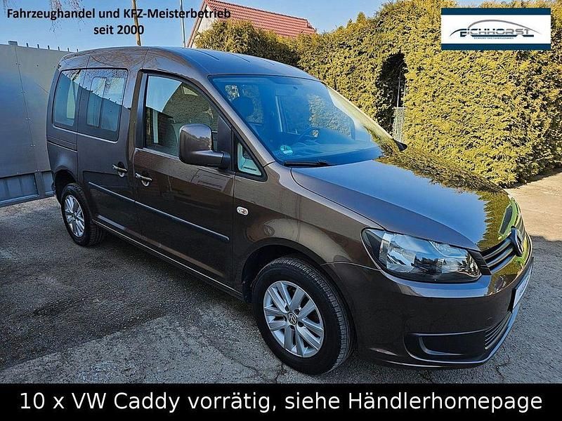 Gebraucht VW Caddy 102 PS (75 kW) 2012 Braun Van / Kleinbus