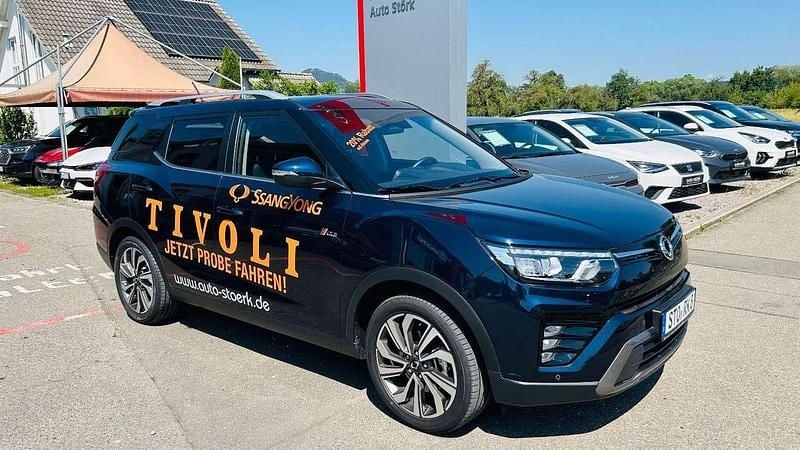 Dandy blue metallic Gebraucht 2023 Ssangyong (KGM) Tivoli SUV | 21.990 € - Bild 1/4