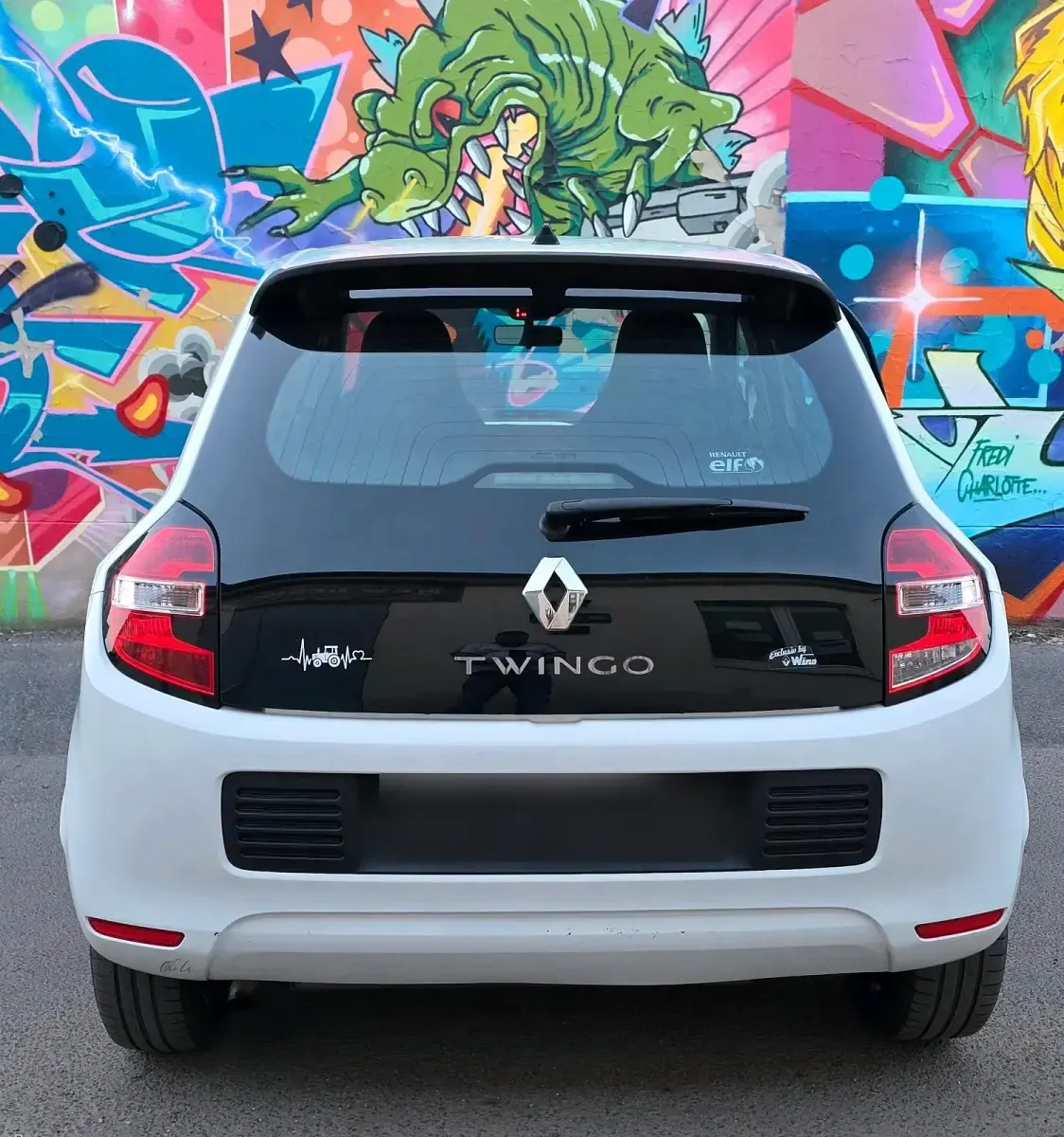 Usata Renault Twingo 70 CV (51 kW) 2016 Bianco Utilitaria