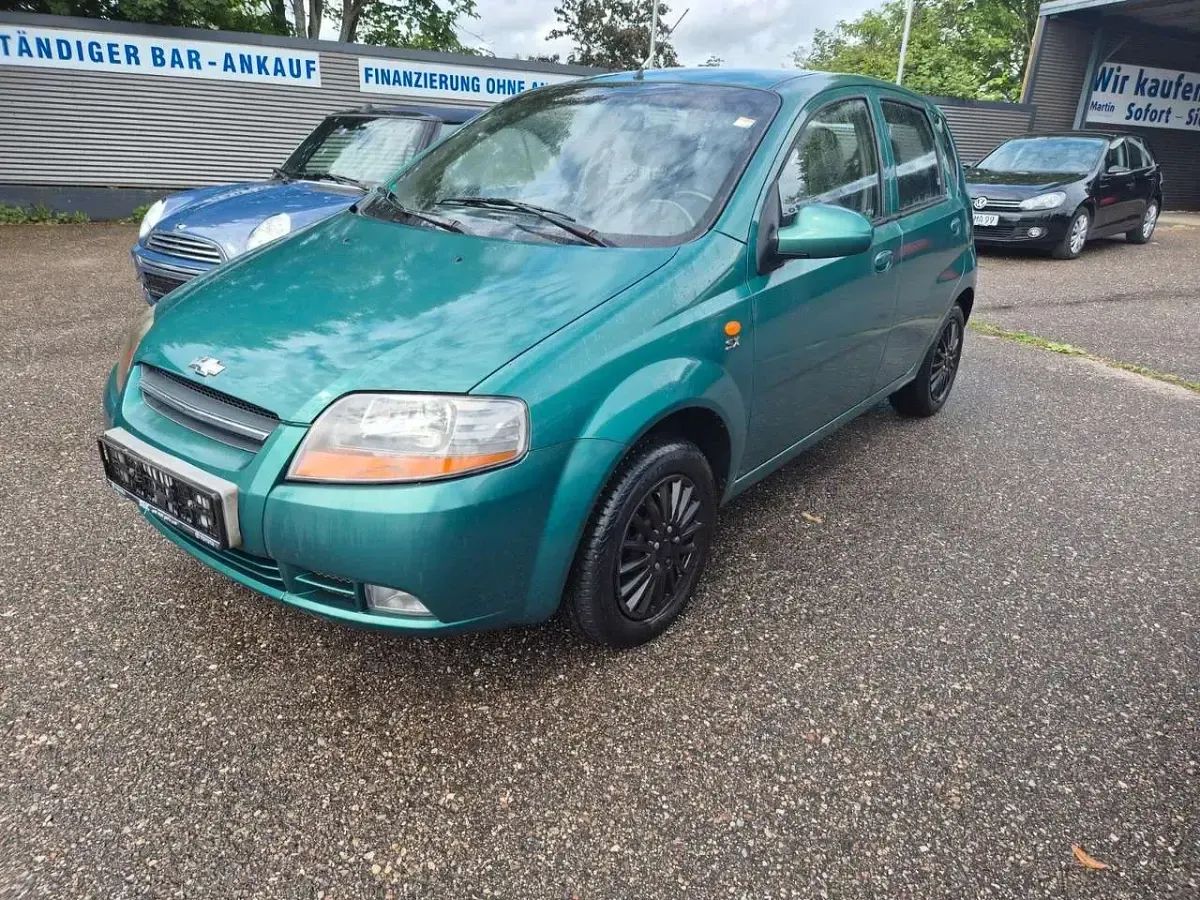 Gebraucht Chevrolet Kalos SE 72 PS (52 kW) 2005 Grün Kleinwagen