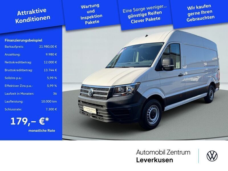 Candy weiss Gebraucht 2020 VW Crafter Van | 21.980 € (Guter Preis) - Bild 1/4