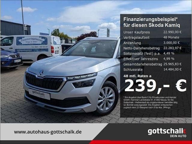 Silber Gebraucht 2022 Skoda Kamiq Style SUV | 22.990 € (Fairer Preis) - Bild 1/4